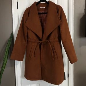 PeaCoat - Camel Brown